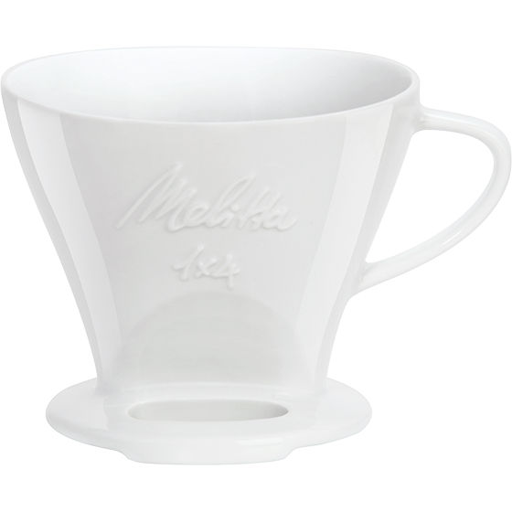 Melitta 1×4 porselen filtre tutucu
