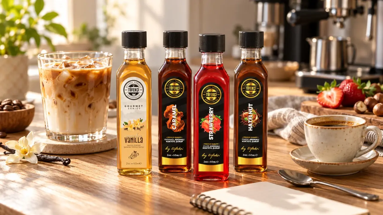 By Tüfekçi 60 ml Şuruplar: Küçük Şişede Daha Çok Aroma