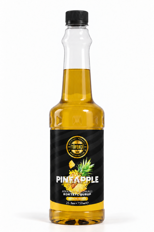 By Tüfekçi Ananas Şurubu 750 ml