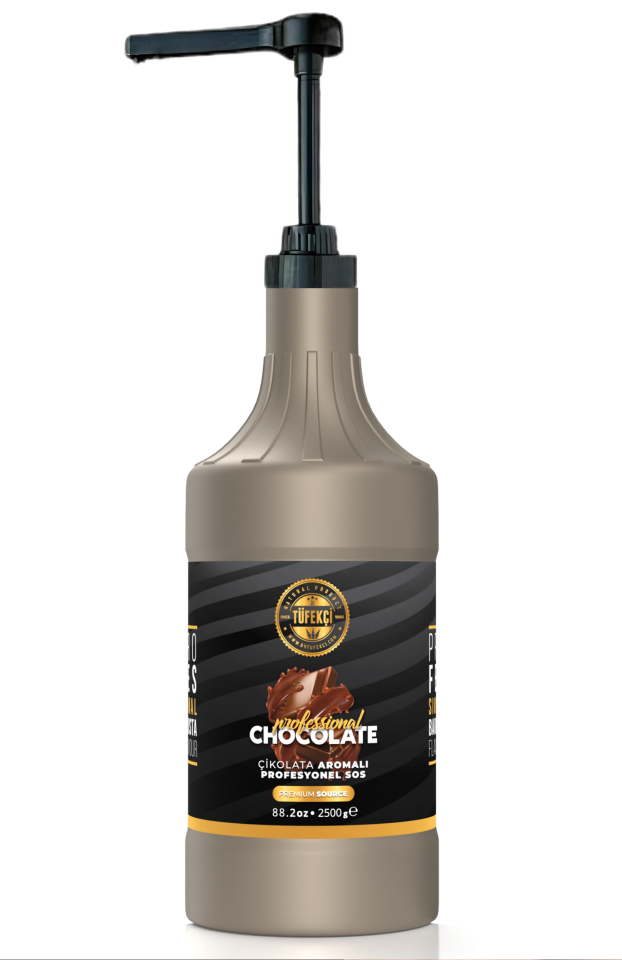 By Tüfekçi Çikolata Profesyonel Bar Sos 2500 g