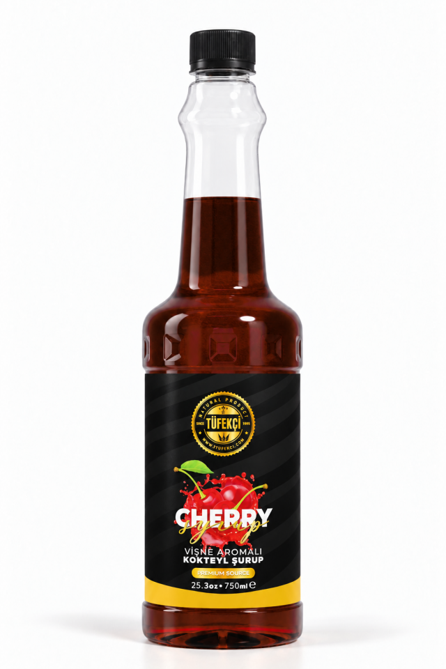 By Tüfekçi Vişne Şurubu 750 ml