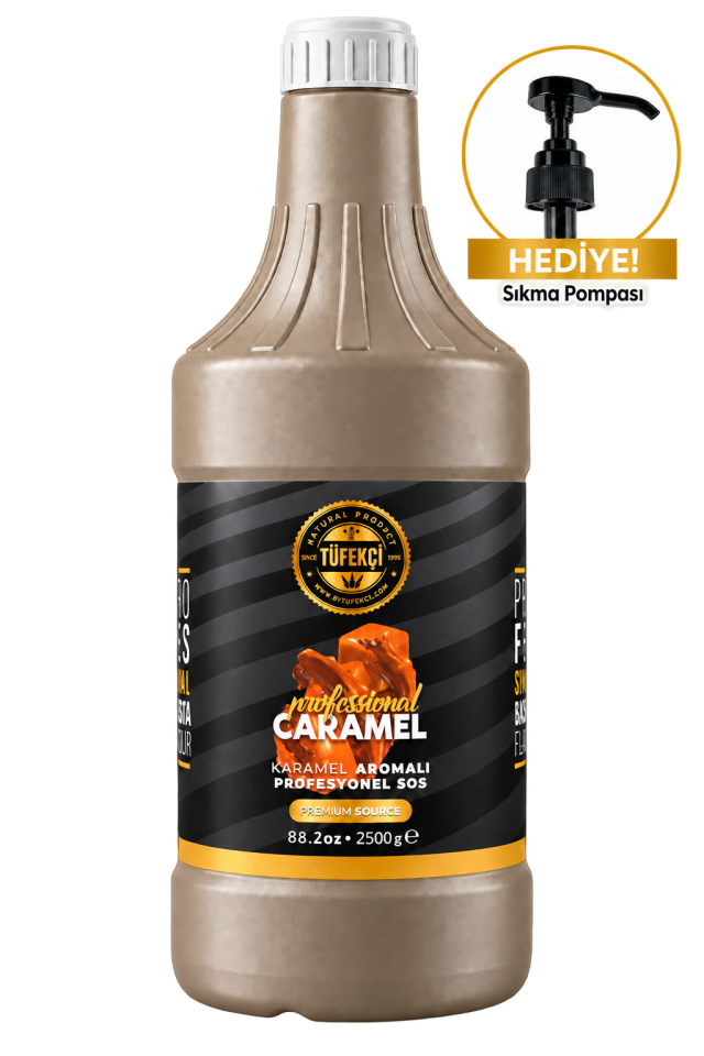 By Tüfekçi Karamel Profesyonel Bar Sos 2500 g