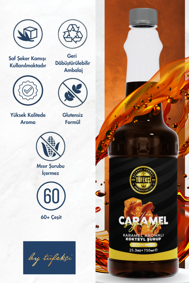By Tüfekçi Mürver Çiçeği Şurubu 750 ml