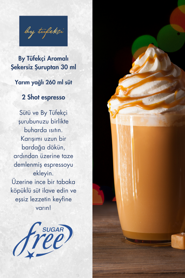 By Tüfekçi Gourmet Series Çikolata Aromalı Şekersiz Şurup 750 ml