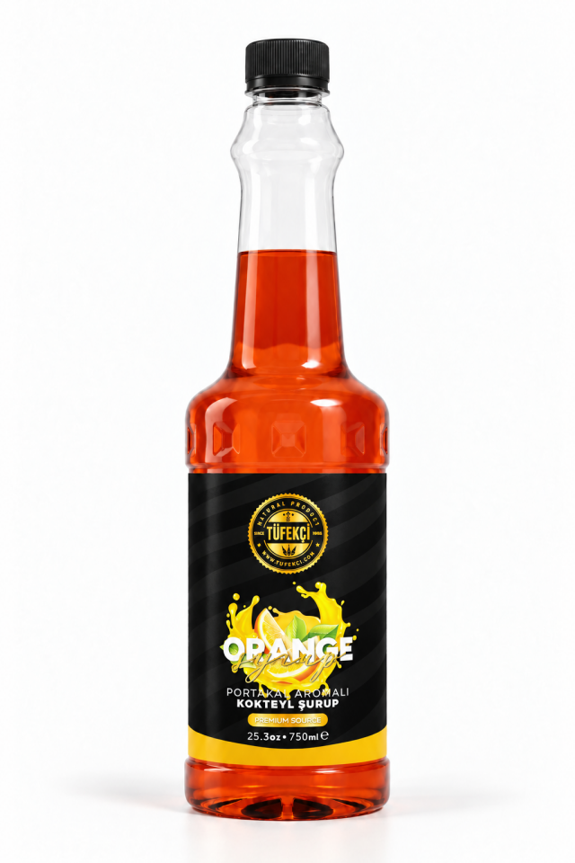 By Tüfekçi Portakal Şurubu 750 ml