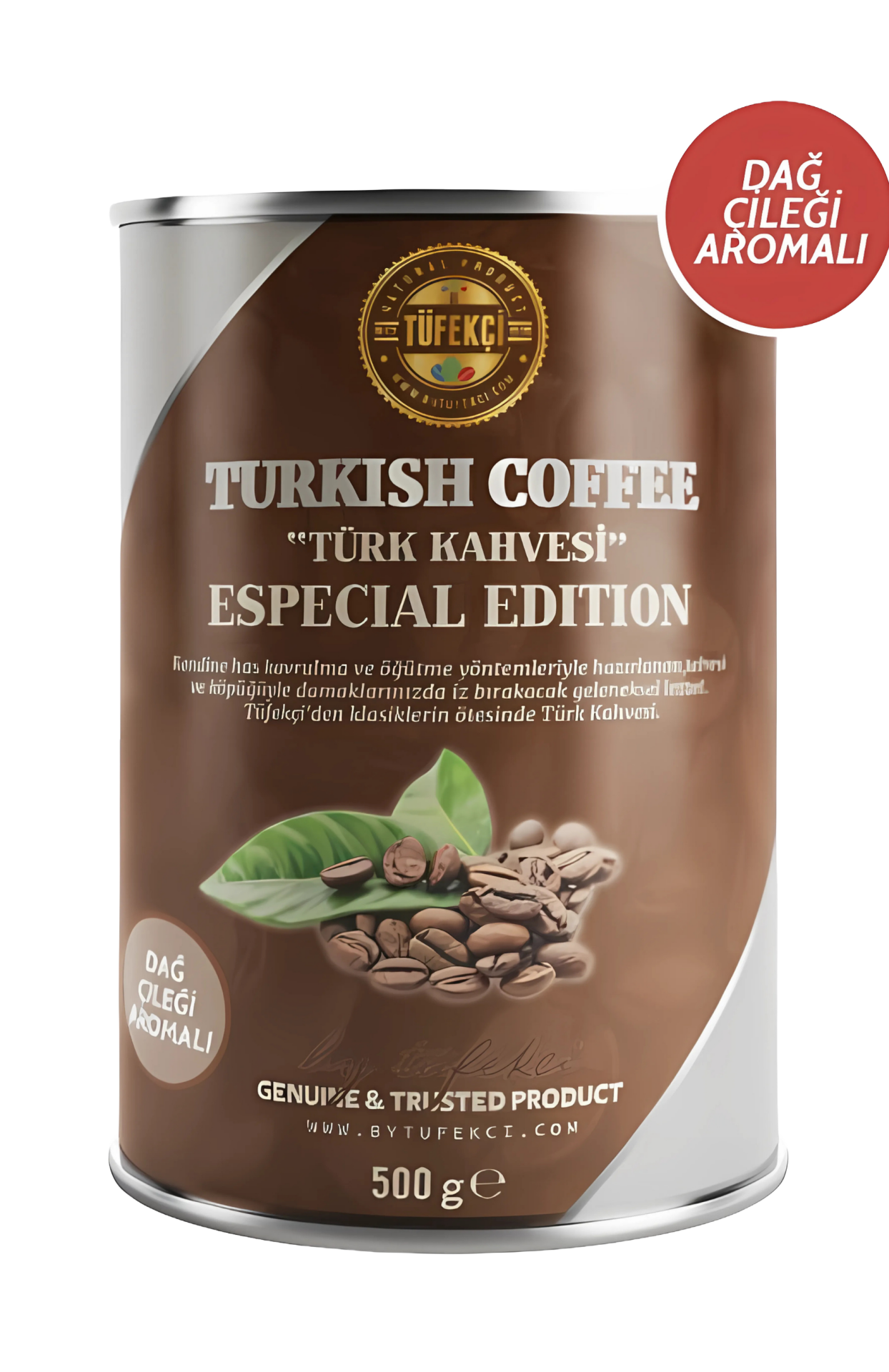 By Tüfekçi Dağ Çileği Aromalı Türk Kahvesi 500 g