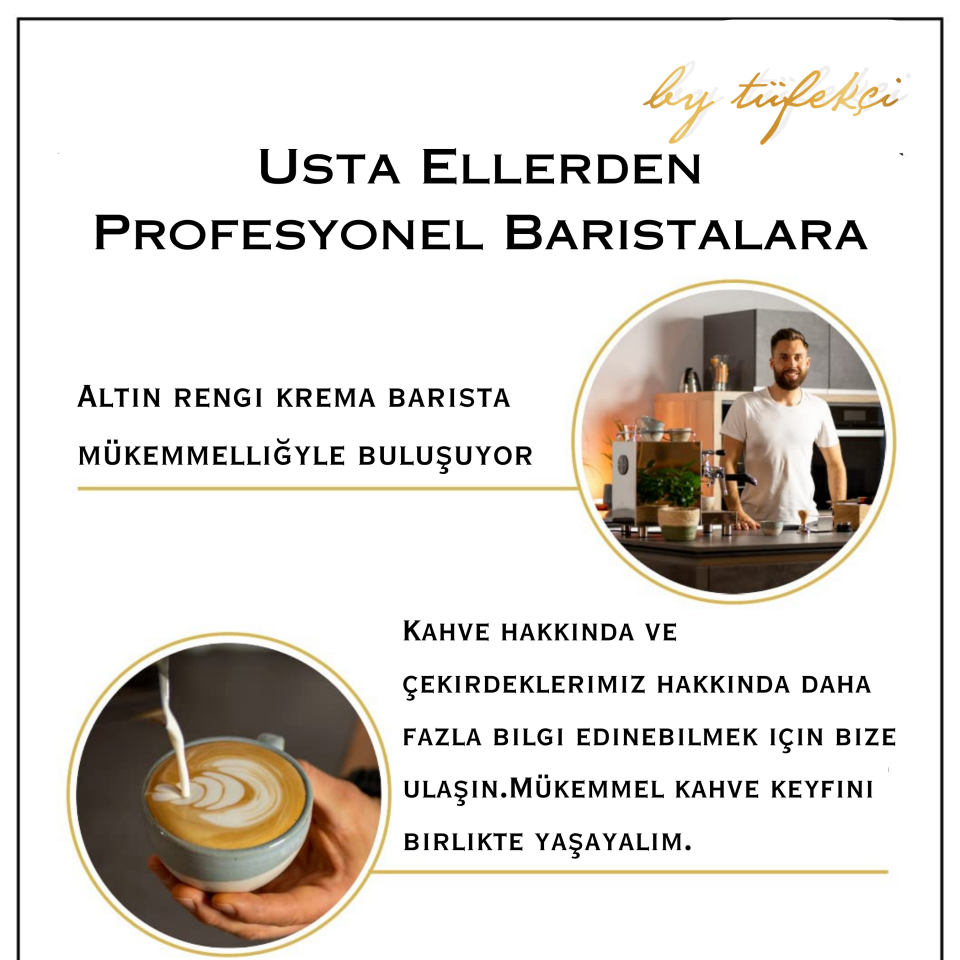 By Tüfekçi Espresso Horeca Çekirdek Kahve 1 kg – görsel 5