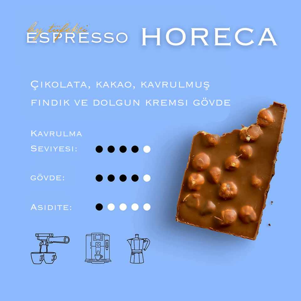 By Tüfekçi Espresso Horeca Çekirdek Kahve 1 kg – görsel 2