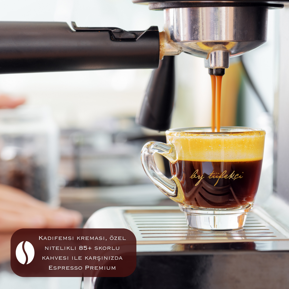 By Tüfekçi Espresso Premium Çekirdek Kahve 1 kg – görsel 7