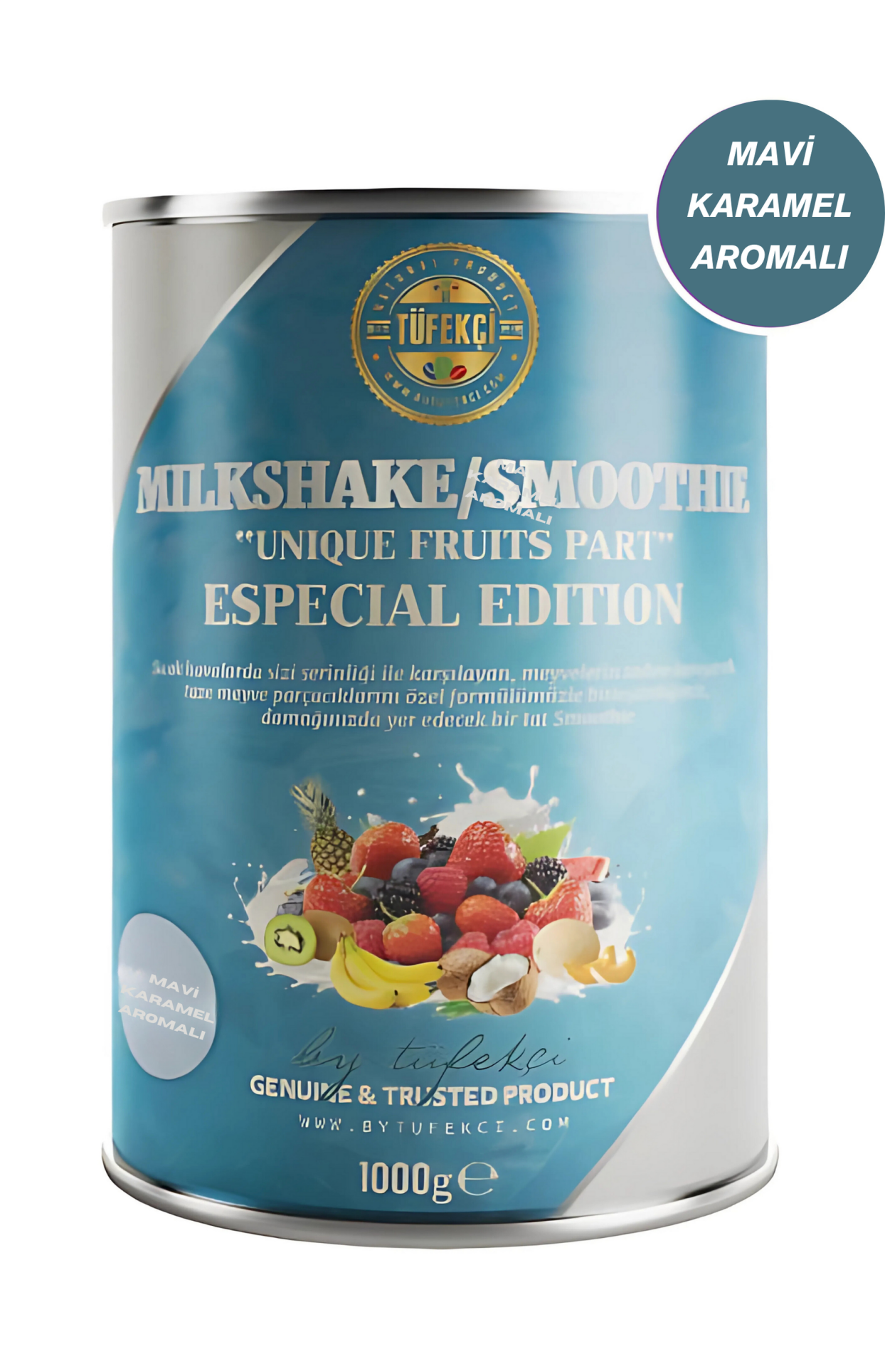By Tüfekçi Mavi Karamel Aromalı Milkshake-Smoothie 1000 g
