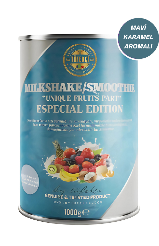 By Tüfekçi Mavi Karamel Aromalı Milkshake-Smoothie 1000 g