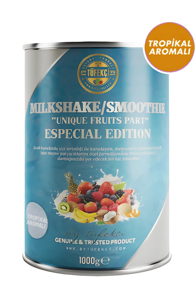 By Tüfekçi Tropikal Aromalı Milkshake-Smoothie 1000 g
