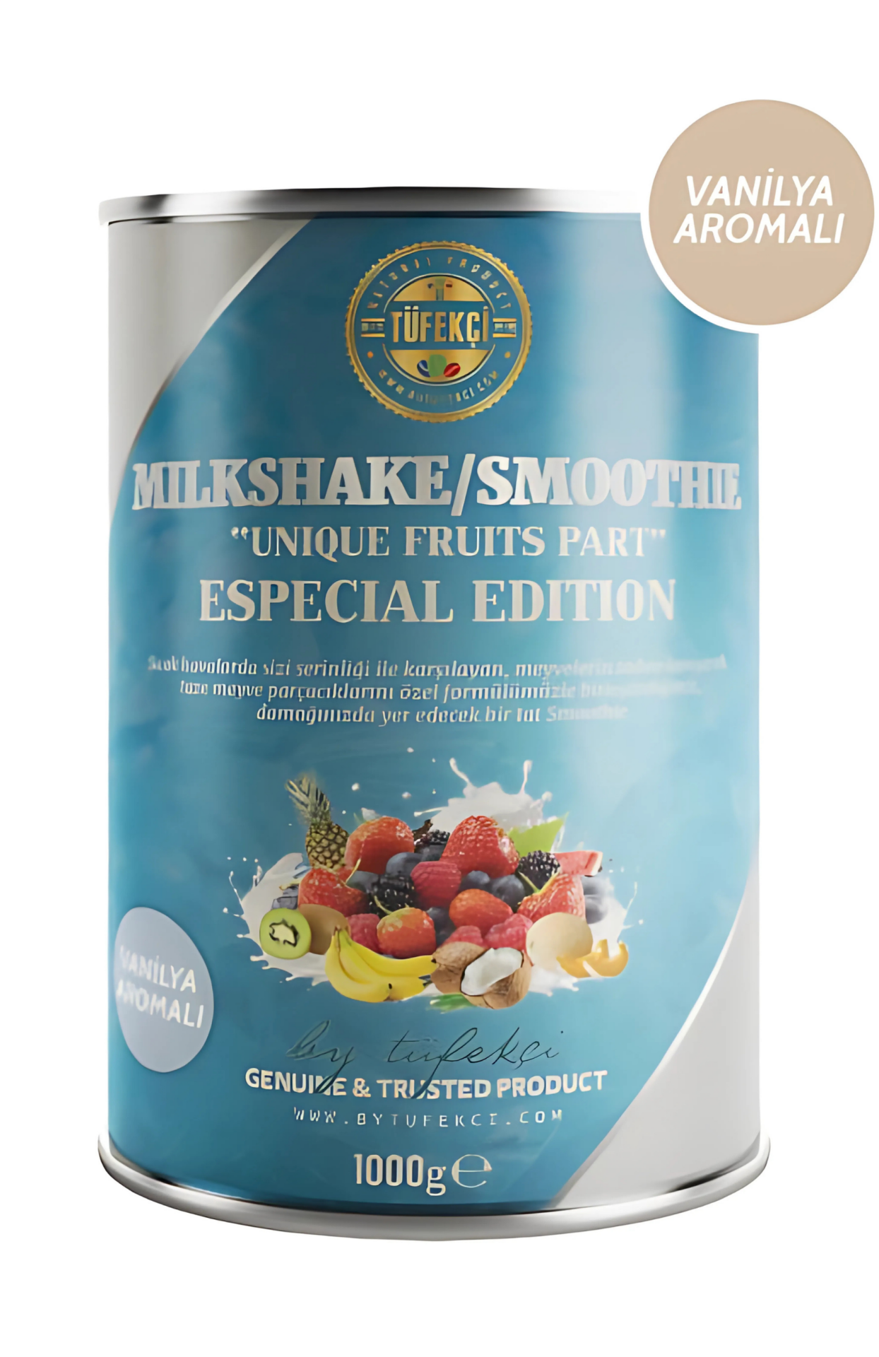 By Tüfekçi Tropikal Vanilya Milkshake-Smoothie 1000 g