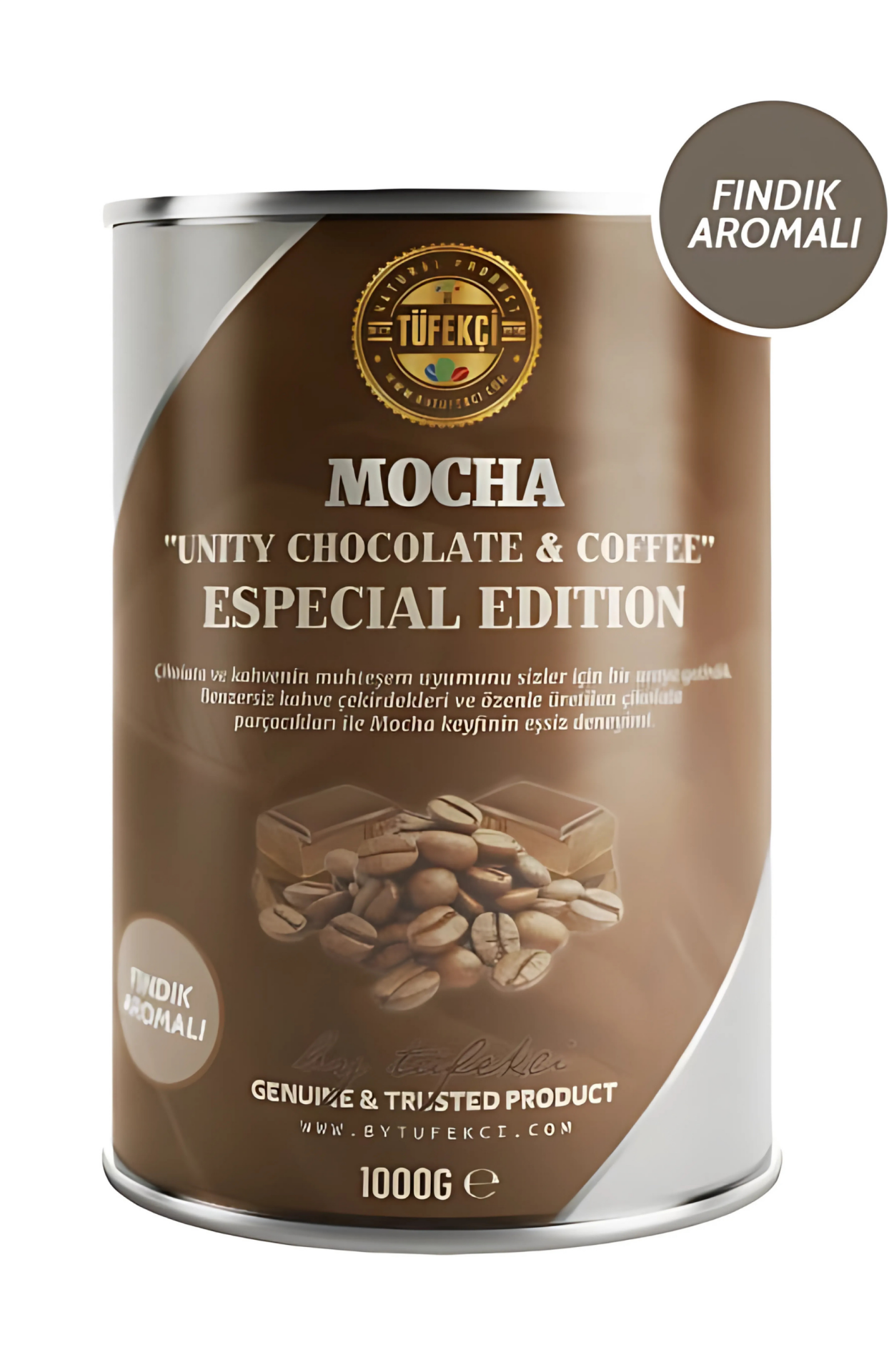 By Tüfekçi Fındıklı Mocha Hazır İçecek Tozu – 1000 g