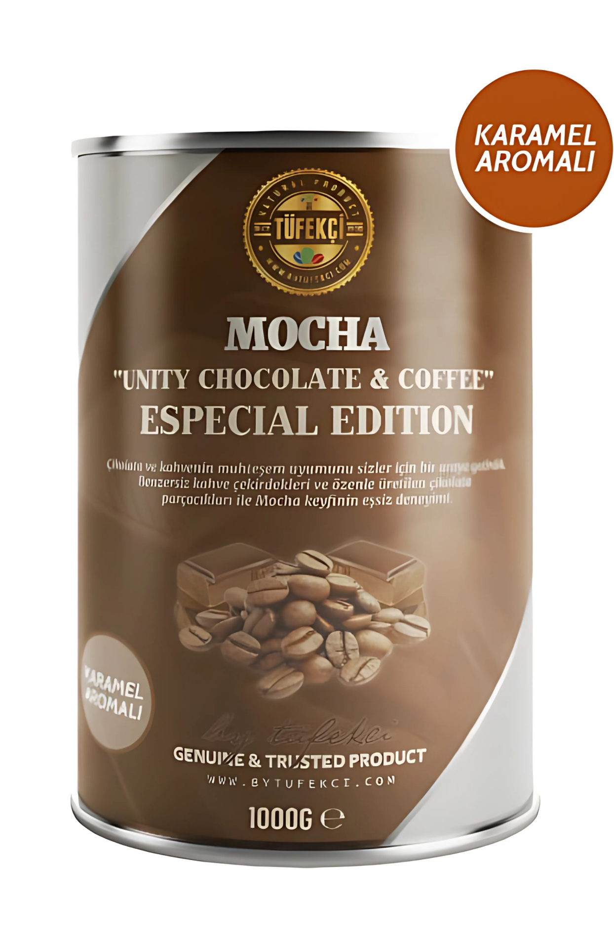 By Tüfekçi Karamel Mocha Hazır İçecek Tozu – 1000 g