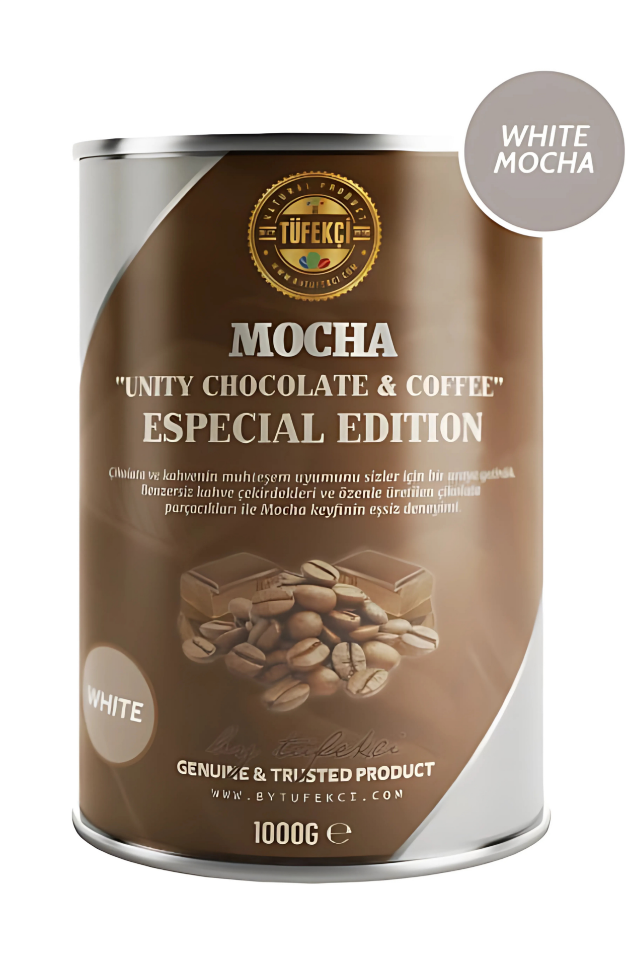 By Tüfekçi White Mocha Hazır İçecek Tozu – 1000 g