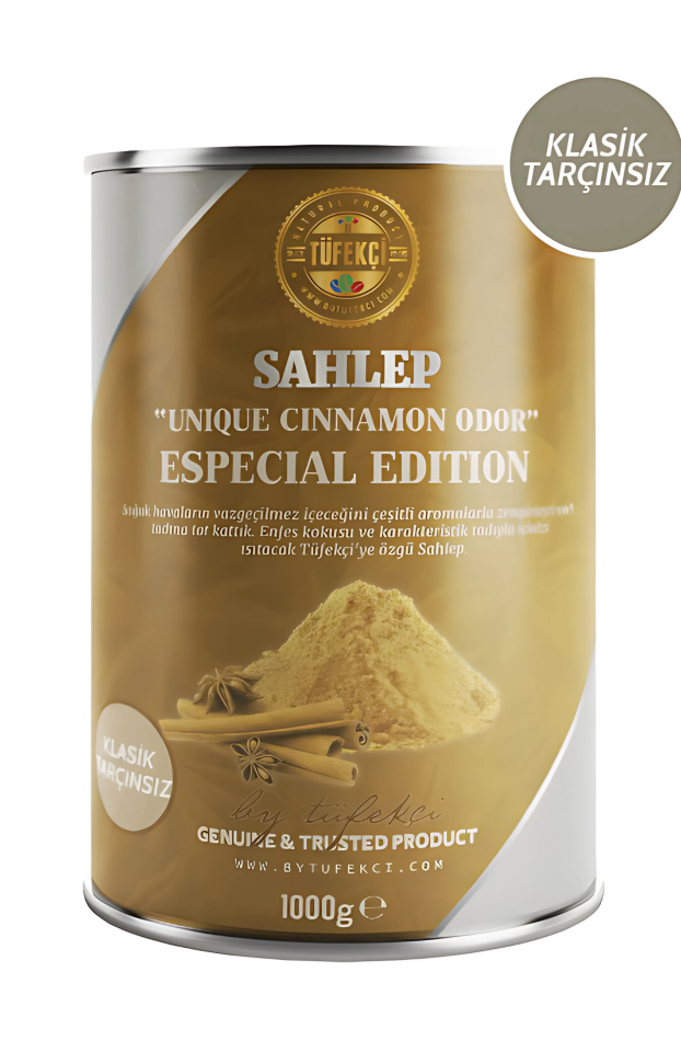 By Tüfekçi Klasik Tarçınsız Salep 1000 g