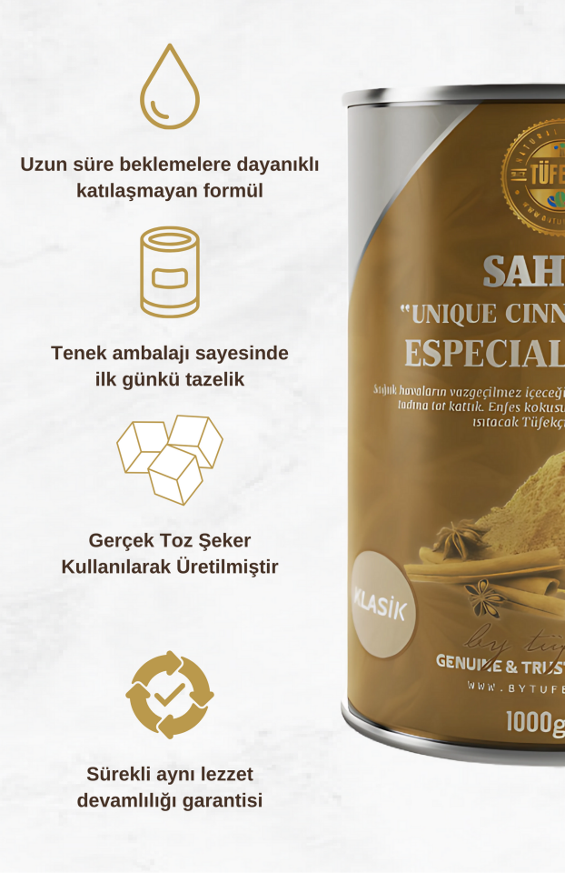 By Tüfekçi Antep Fıstıklı Salep 1000 g – görsel 2