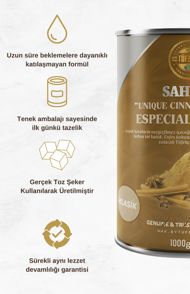 By Tüfekçi Bal & Badem Salep 1000 g – görsel 3
