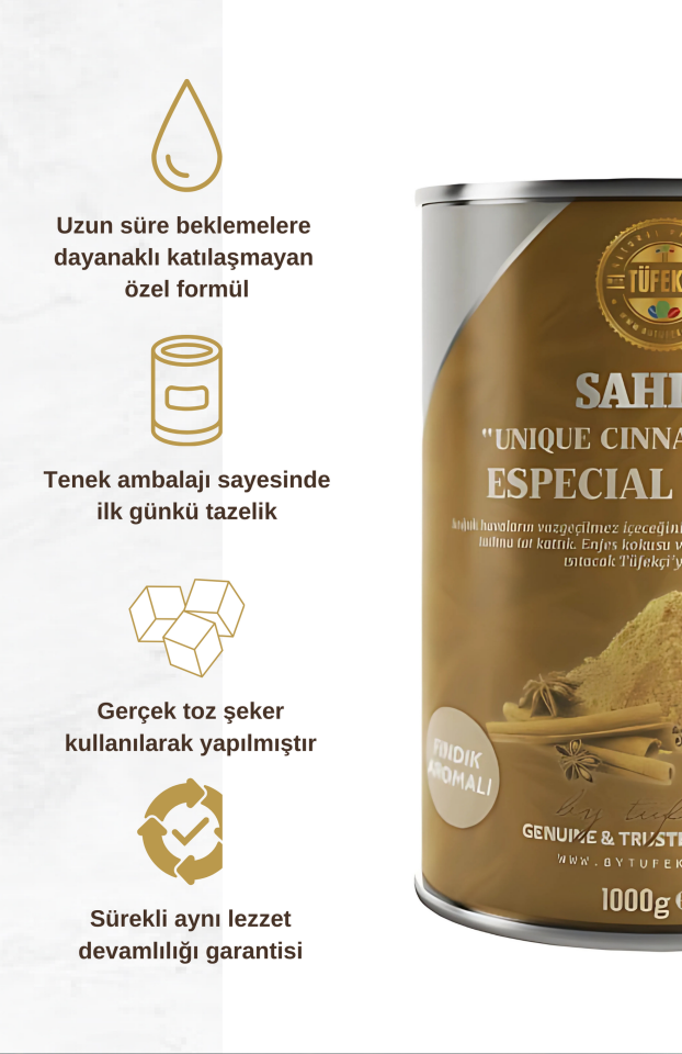 By Tüfekçi Ceviz Salep 1000 g – görsel 2