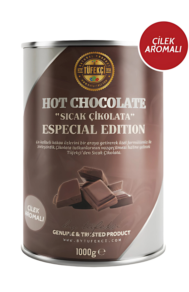 By Tüfekçi Çilekli Sıcak Çikolata – 1000 g