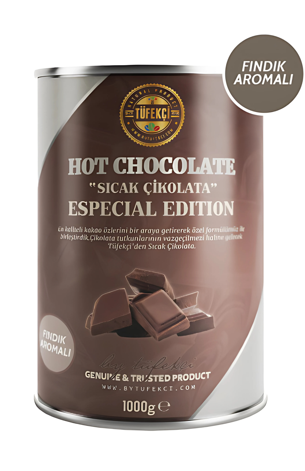 By Tüfekçi Fındıklı Sıcak Çikolata – 1000 g