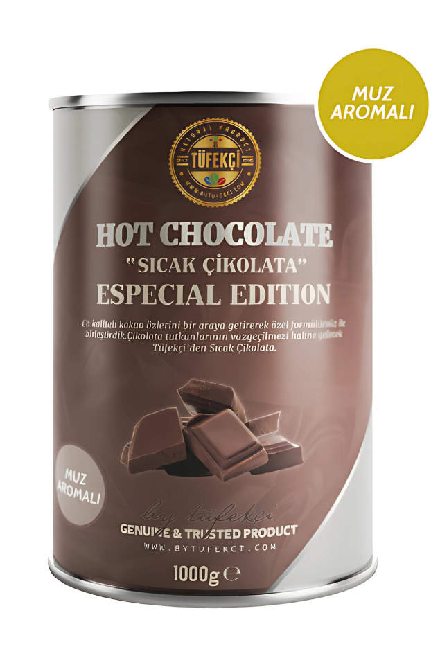 By Tüfekçi Muz Sıcak Çikolata – 1000 g