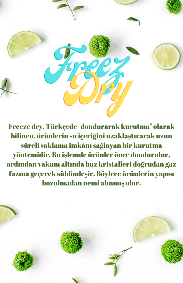 By Tüfekçi Freeze Dry Lime Kurusu – 50 g – görsel 4