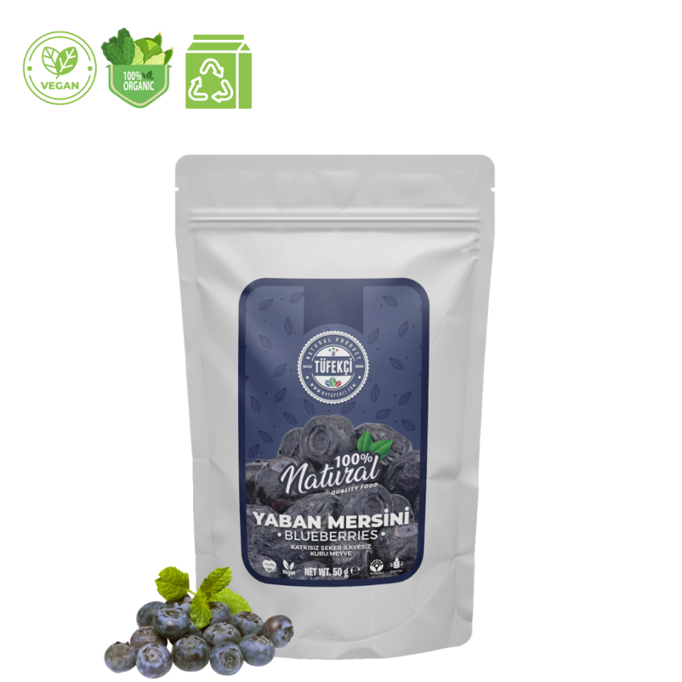 By Tüfekçi Freeze Dry Yaban Mersini Kurusu – 50 g