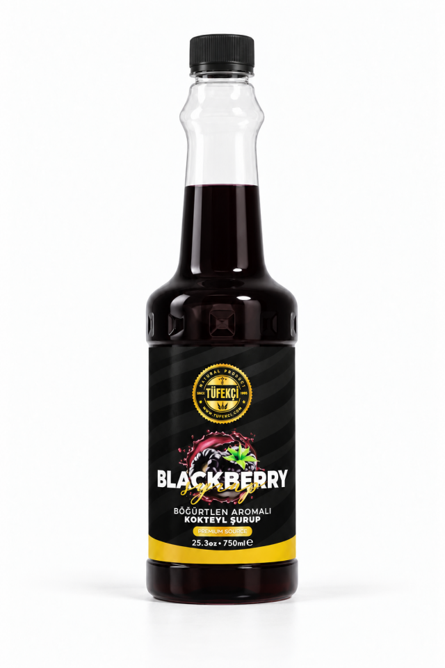 By Tüfekçi Böğürtlen Şurubu 750 ml