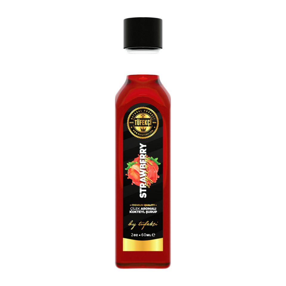 By Tüfekçi Çilek Şurubu 60 ml