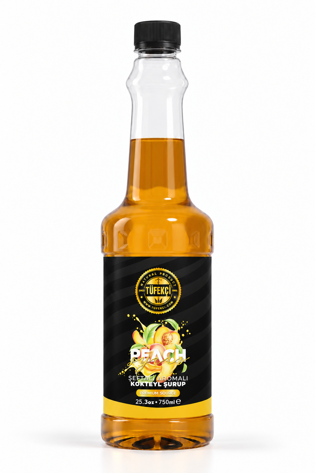 By Tüfekçi Şeftali Şurubu 750 ml