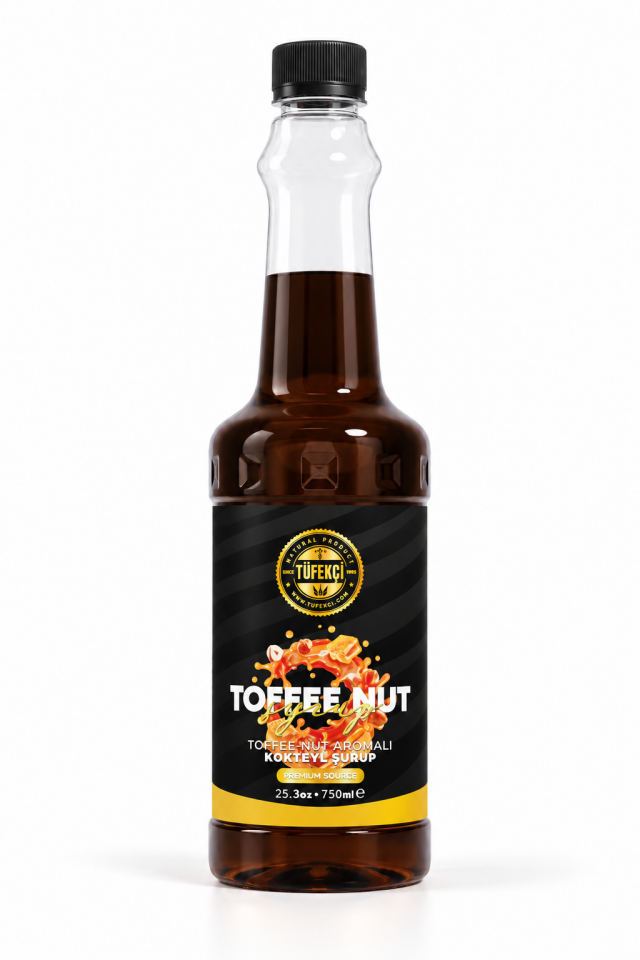 By Tüfekçi Toffee Nut Şurubu 750 ml