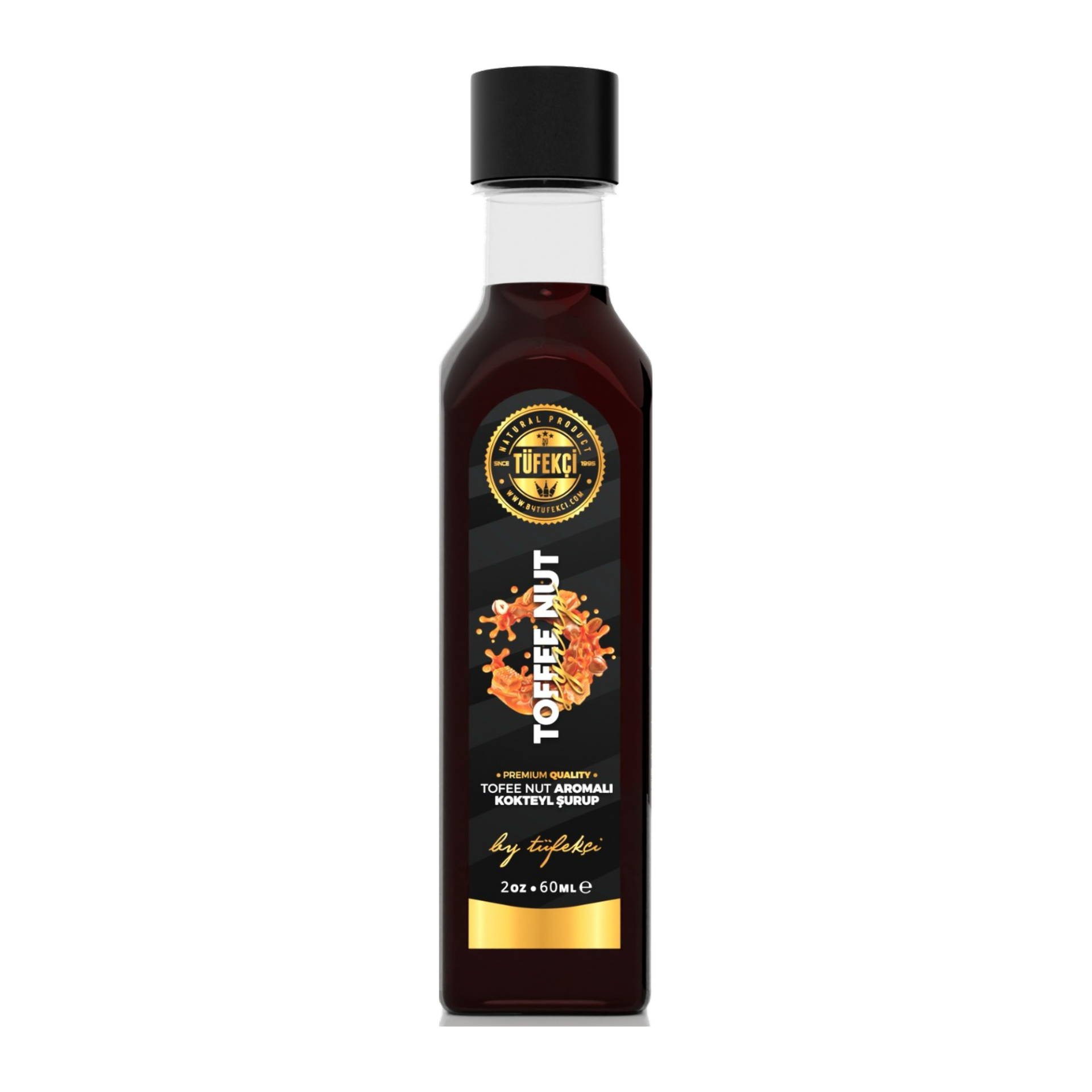 By Tüfekçi Toffee Nut Şurubu 60 ml