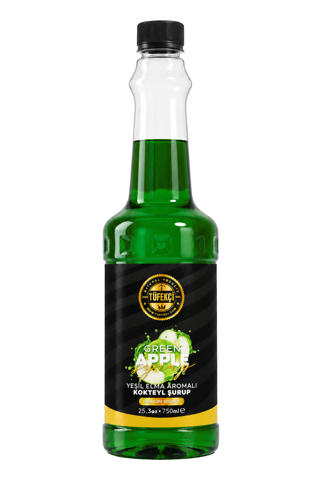 By Tüfekçi Yeşil Elma Şurubu 750 ml