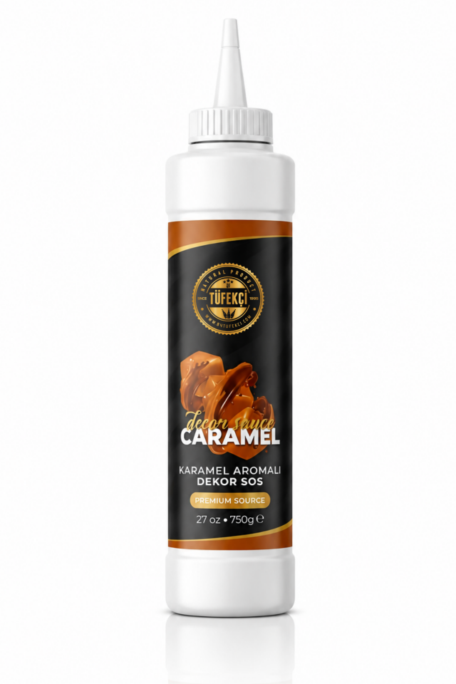 By Tüfekçi Karamel Aromalı Dekor Sos 750 g