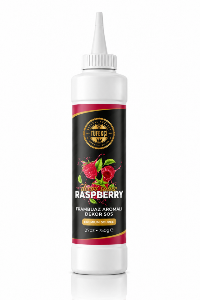 By Tüfekçi Frambuaz Aromalı Dekor Sos 750 g