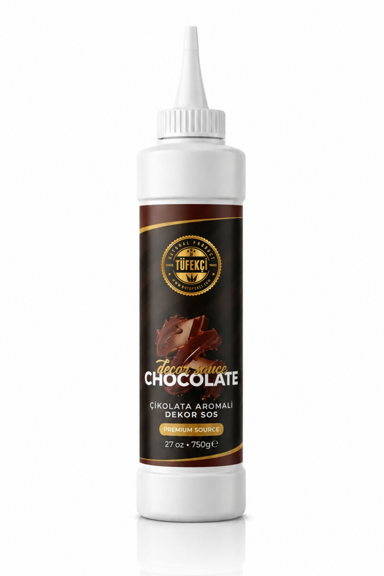 By Tüfekçi Çikolata Aromalı Dekor Sos 750 g