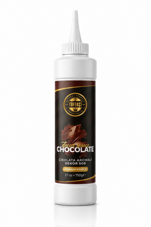By Tüfekçi Çikolata Aromalı Dekor Sos 750 g