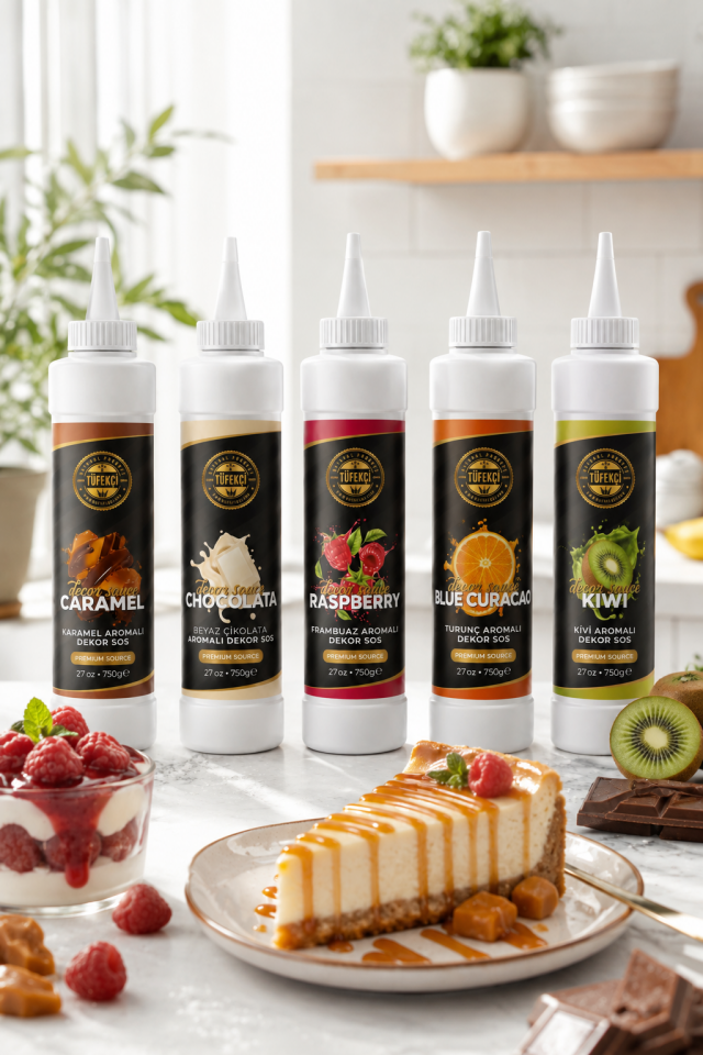 By Tüfekçi Muz Aromalı Dekor Sos 750 g – görsel 3