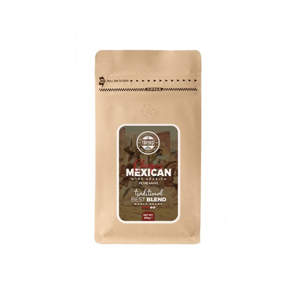 By Tüfekçi 250 g Mexican Chiapas Filtre Kahve (filtre Kahve Makinesı Uyumlu)