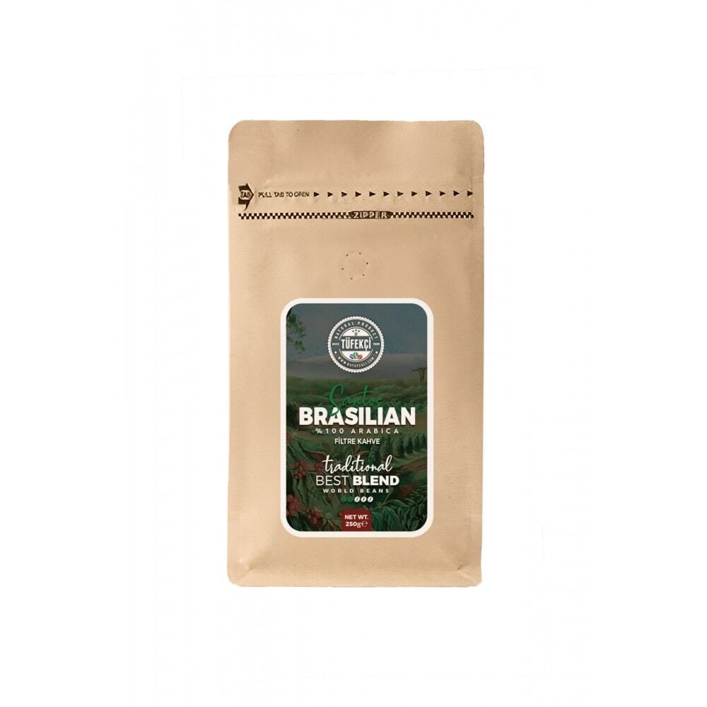 By Tüfekçi Brezilya Santos 250 g Filtre Kahve
