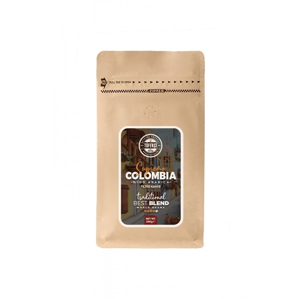 By Tüfekçi Colombia Supremo 250 g Filtre Kahve