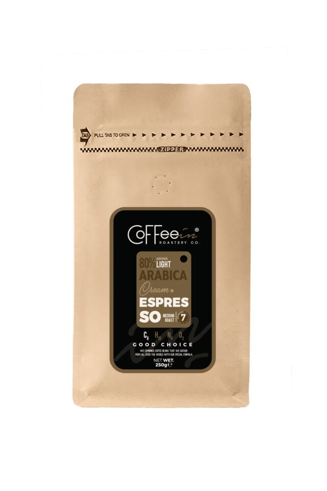 Coffeein Espresso Cream Çekirdek Kahve 250 g