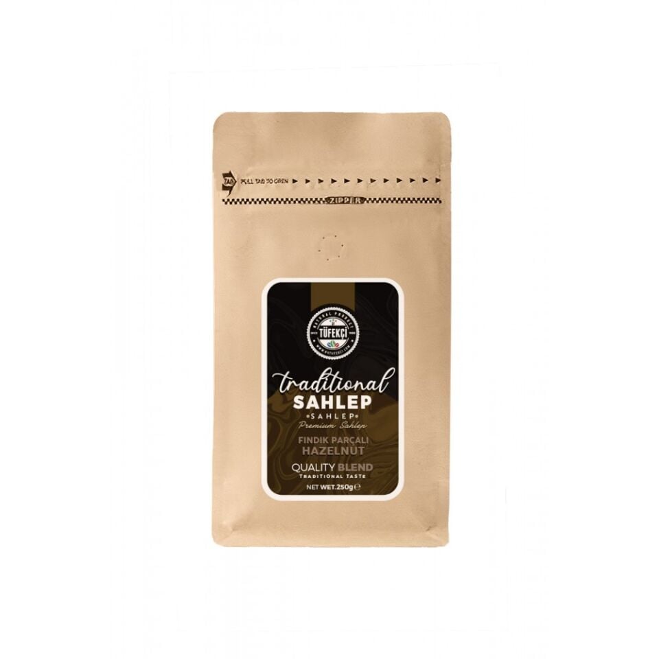 By Tüfekçi Fındık Aromalı Salep 250 g