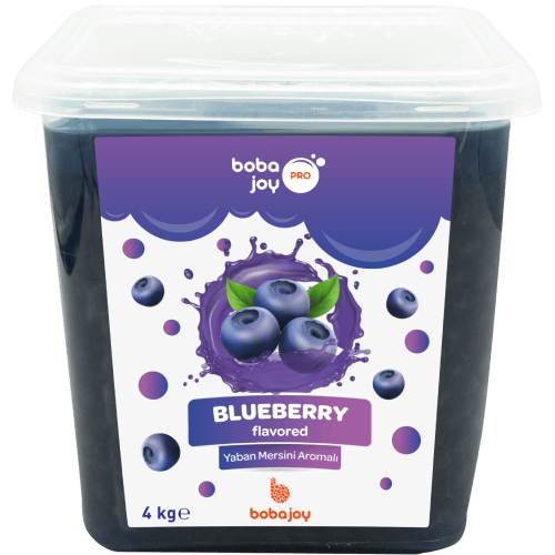 Bobajoy PRO Yaban Mersini Aromalı Popping Boba 4 kg