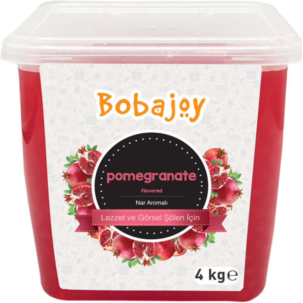 Bobajoy PRO Nar Aromalı Popping Boba 4 kg