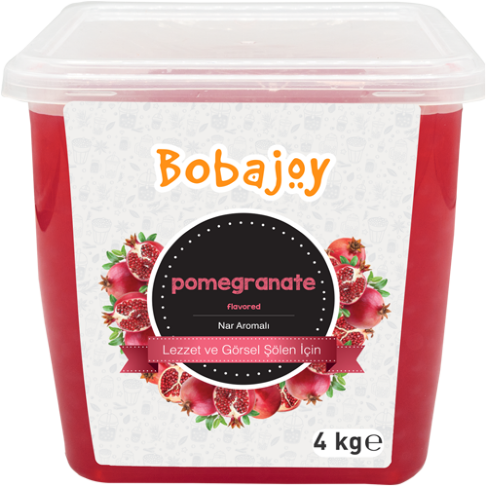 Bobajoy PRO Nar Aromalı Popping Boba 4 kg
