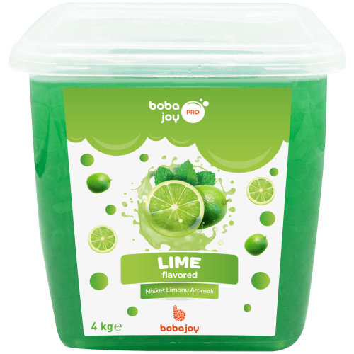 Bobajoy PRO Misket Limonu Aromalı Popping Boba 4 kg
