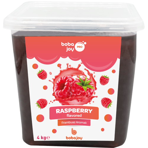 Bobajoy PRO Frambuaz Aromalı Popping Boba 4 kg